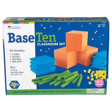 Learning Resources Brights? Base Ten Classroom Set 3552